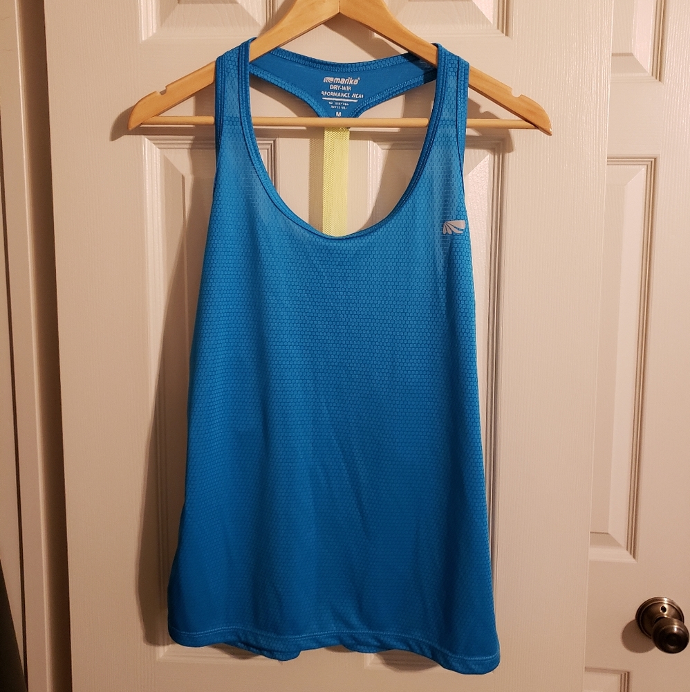 2/$20 Marika Workout Tank Racerback Dry Wik Size Medium